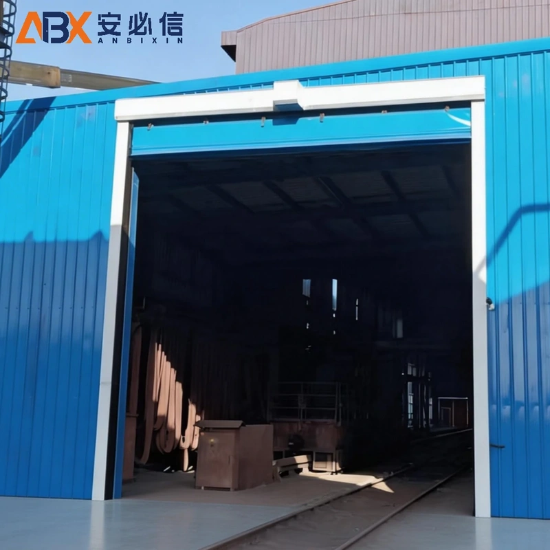 益阳市软帘堆积门